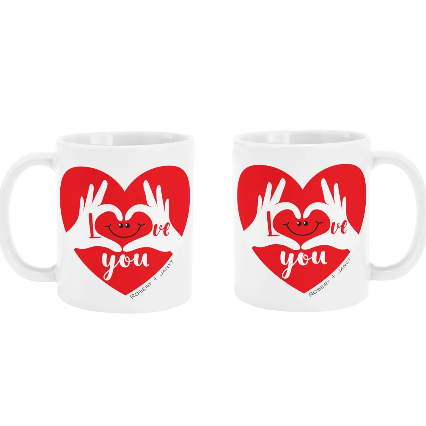 Two Hearts One Love Mug
