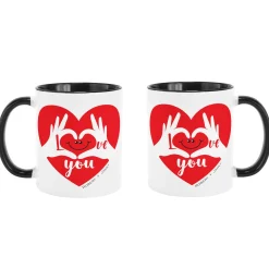 Two Hearts One Love Mug