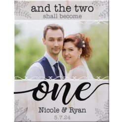 Two Shall Become One Photo Canvas