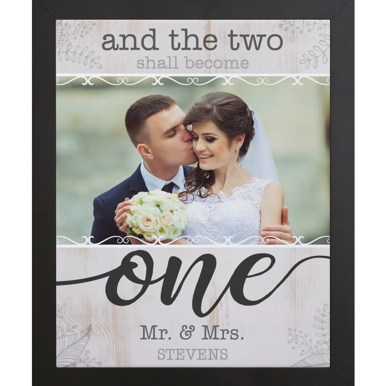 Two Shall Become One Photo Canvas