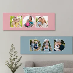 Typography Photo Canvas Collection