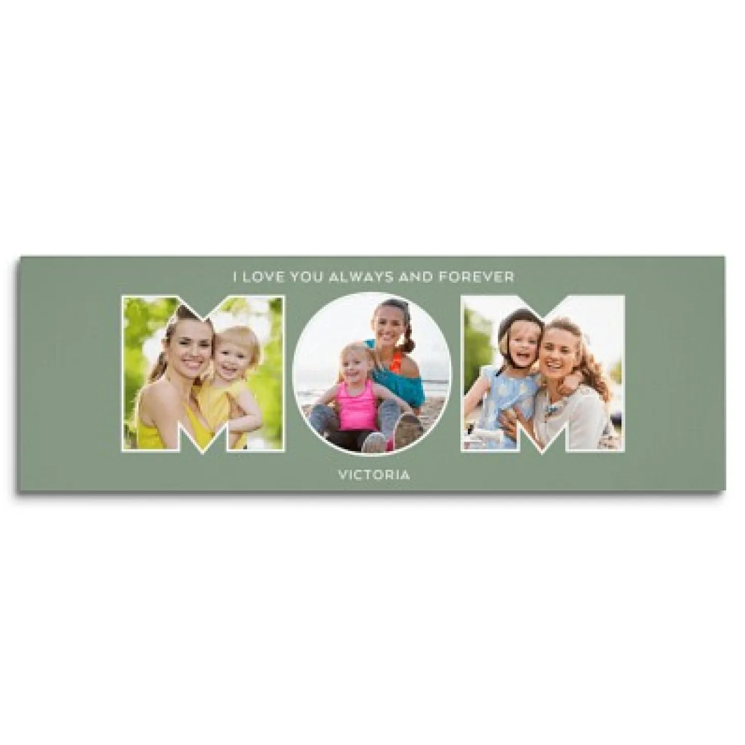 Typography Photo Canvas Collection