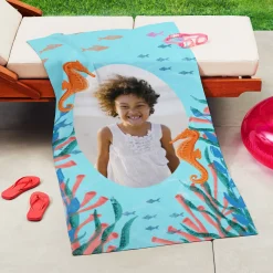 Under the Sea Photo Beach Towel