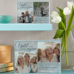 Until We Meet Again Glass Photo Block