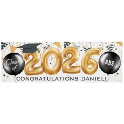 Up and Away Graduation Banner