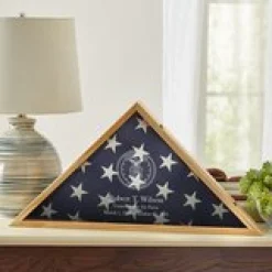 U.S. Air Force™ Emblem Memorial Flag Display Case