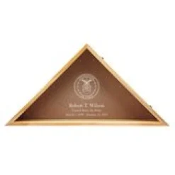 U.S. Air Force™ Emblem Memorial Flag Display Case