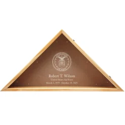 U.S. Air Force™ Emblem Memorial Flag Display Case