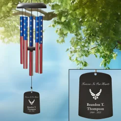 U.S. Air Force™ Forever In Our Hearts Memorial Wind Chime