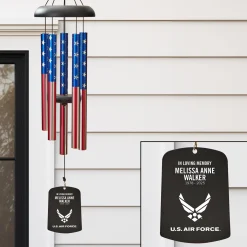 U.S. Air Force™ In Loving Memory Memorial Wind Chime