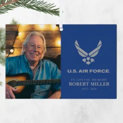 U.S. Air Force™ In Loving Memory Photo Rectangle Ornament