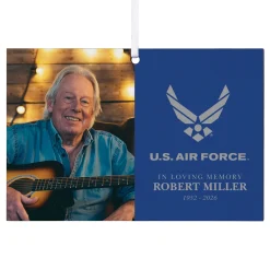 U.S. Air Force™ In Loving Memory Photo Rectangle Ornament