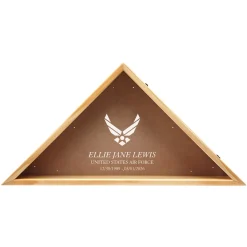 U.S. Air Force™ Logo Memorial Flag Display Case
