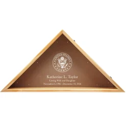 U.S. Army® Seal Memorial Flag Display Case