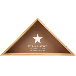 U.S. Army® Star Memorial Flag Display Case