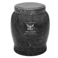 U.S. Navy® Eagle Engraved Marble Cremation Urn