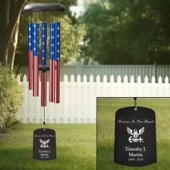U.S. Navy® Forever In Our Hearts Memorial Wind Chime
