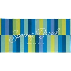 Varied Stripes Beach Towel