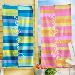 Varied Stripes Beach Towel