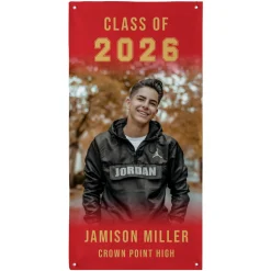 Varsity Achievements Graduation Photo Banner