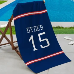 Varsity Beach Towel