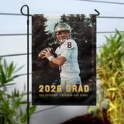 Varsity Spirit Graduate Photo Garden Flag