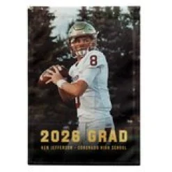Varsity Spirit Graduate Photo Garden Flag