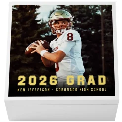 Varsity Spirit Graduation Photo Keepsake Box