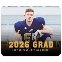 Varsity Spirit Graduation Photo Mouse Pad
