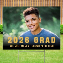 Varsity Spirit Graduation Photo Yard Sign