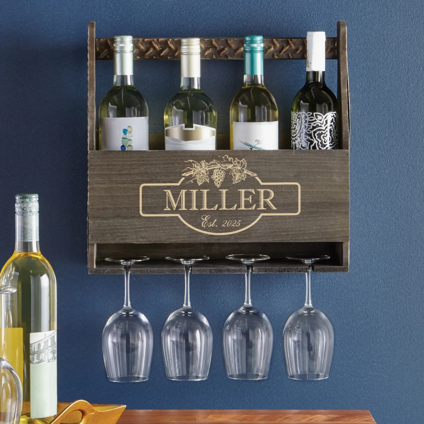 Vineyard Wall-Mounted Wine Rack