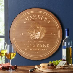 Vineyard Wine Cellar Sign