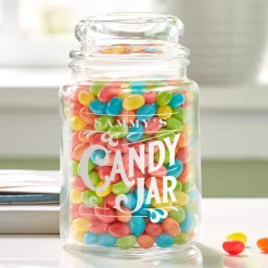 Vintage Candy Shop Glass Treat Jar