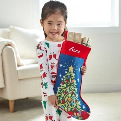 Vintage Needlepoint Stocking Collection
