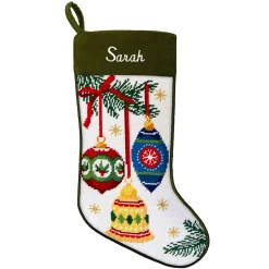 Vintage Needlepoint Stocking Collection