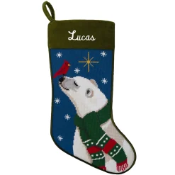 Vintage Needlepoint Stocking Collection