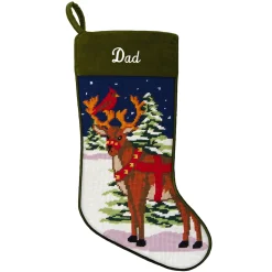 Vintage Needlepoint Stocking Collection