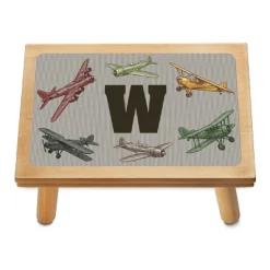 Vintage Planes Step Stool