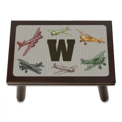 Vintage Planes Step Stool
