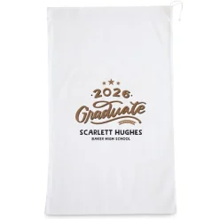 Vintage Style Graduation Laundry Bag