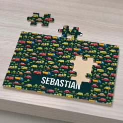 Vroom Town Wooden Puzzle