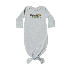 Vroom Vroom Baby Knotted Gown