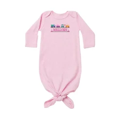 Vroom Vroom Baby Knotted Gown