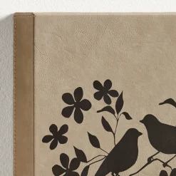 Walk Through My Garden Leather Wall Art