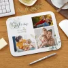 Watercolor Floral Photo Mouse Pad