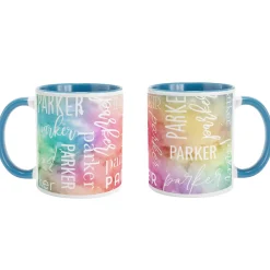 Watercolor Name Mug