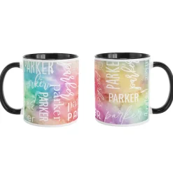 Watercolor Name Mug