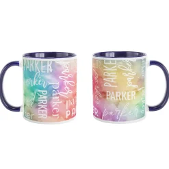 Watercolor Name Mug