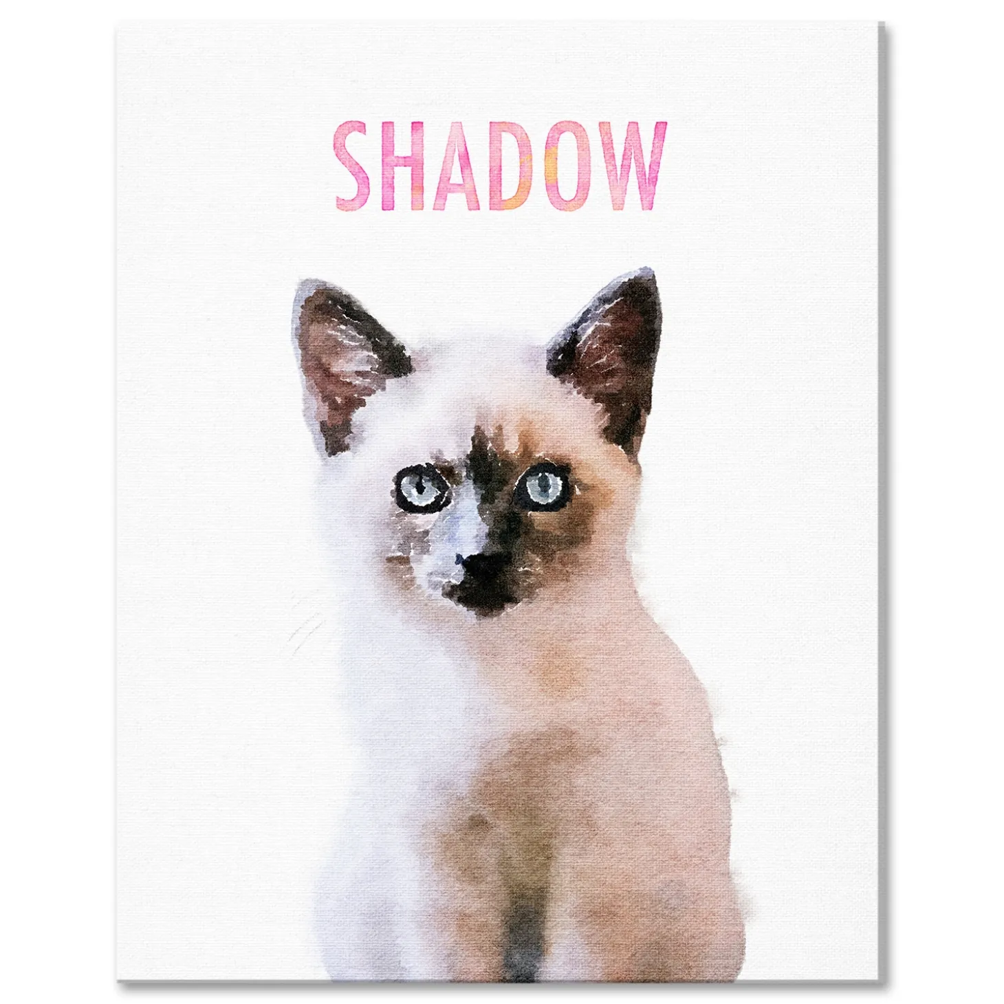 Watercolor Pet Portrait