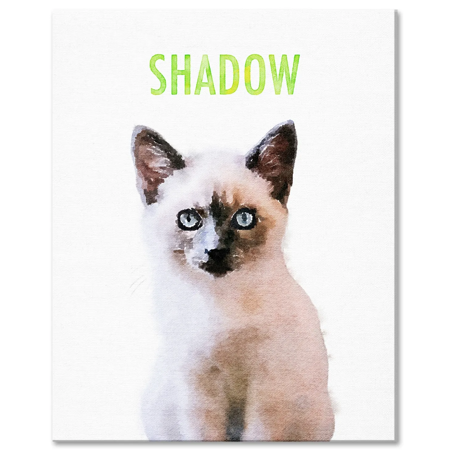 Watercolor Pet Portrait